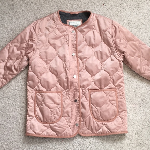 Abercrombie & Fitch Jackets & Blazers - ❗️final price❗️A&F Pink Button-Up Jacket